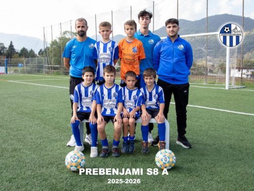 Prebenjamí S8 A