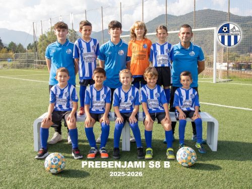 Prebenjamí S8 B
